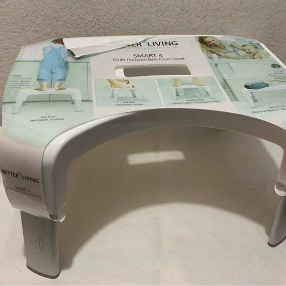 The SMART 4 Multi-Purpose Bathroom Stool - Picture 7 of 7
